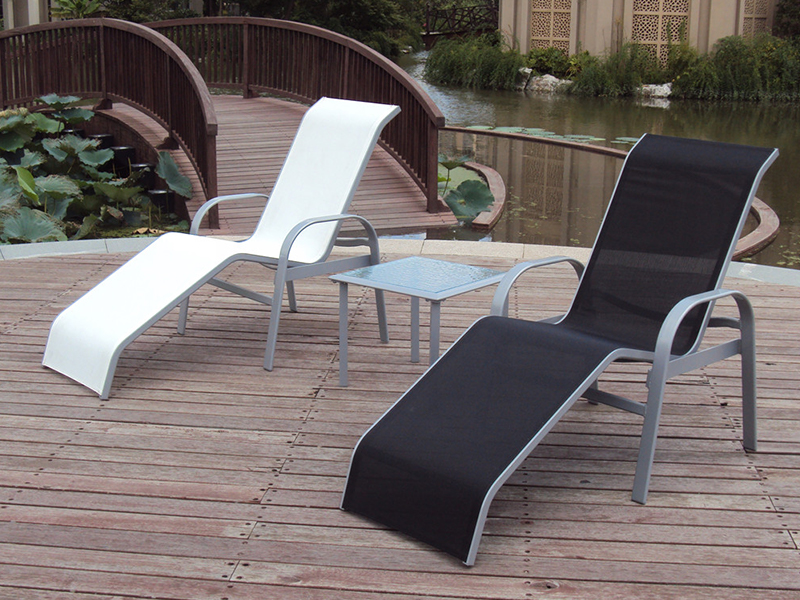 Açık Sentetik Tekstil Salonu, Daybed, Güneşli YQ-TB-439